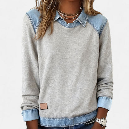 Thelma2™ | Contemporary Long Sleeve Sweater