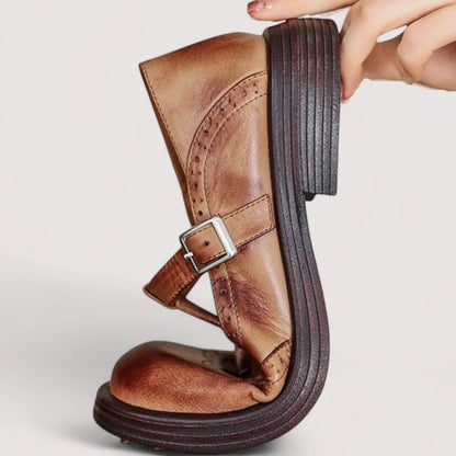 Olive | Orthopedic Mary Jane Shoes