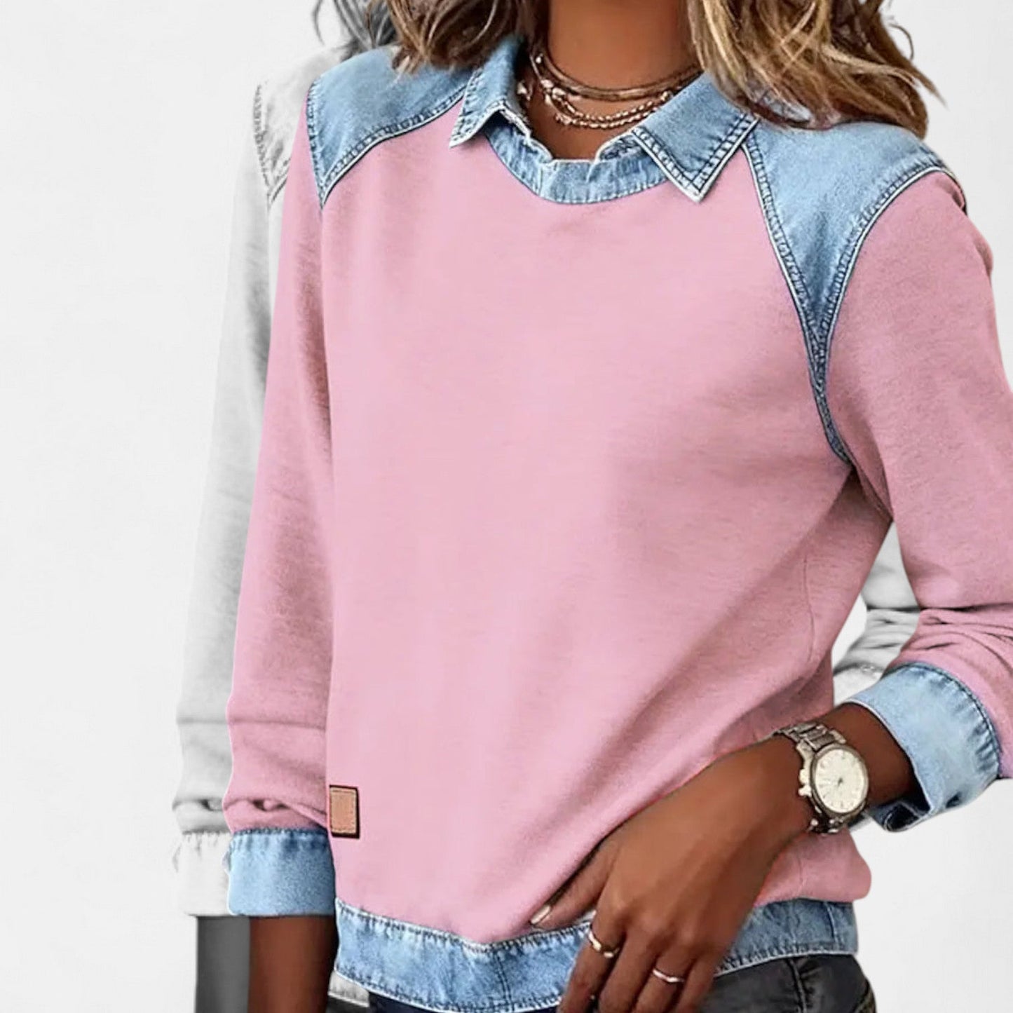 Thelma2™ | Contemporary Long Sleeve Sweater