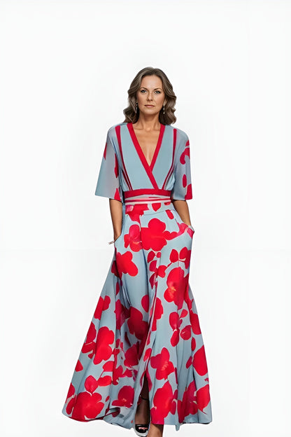 Nuala | Floral Wrap Dress
