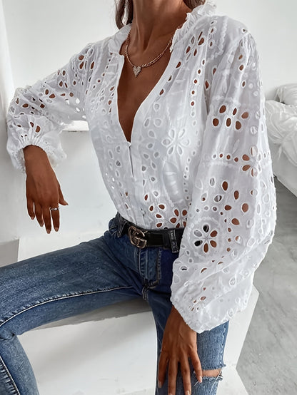 Uma | Floral Long-Sleeve Blouse