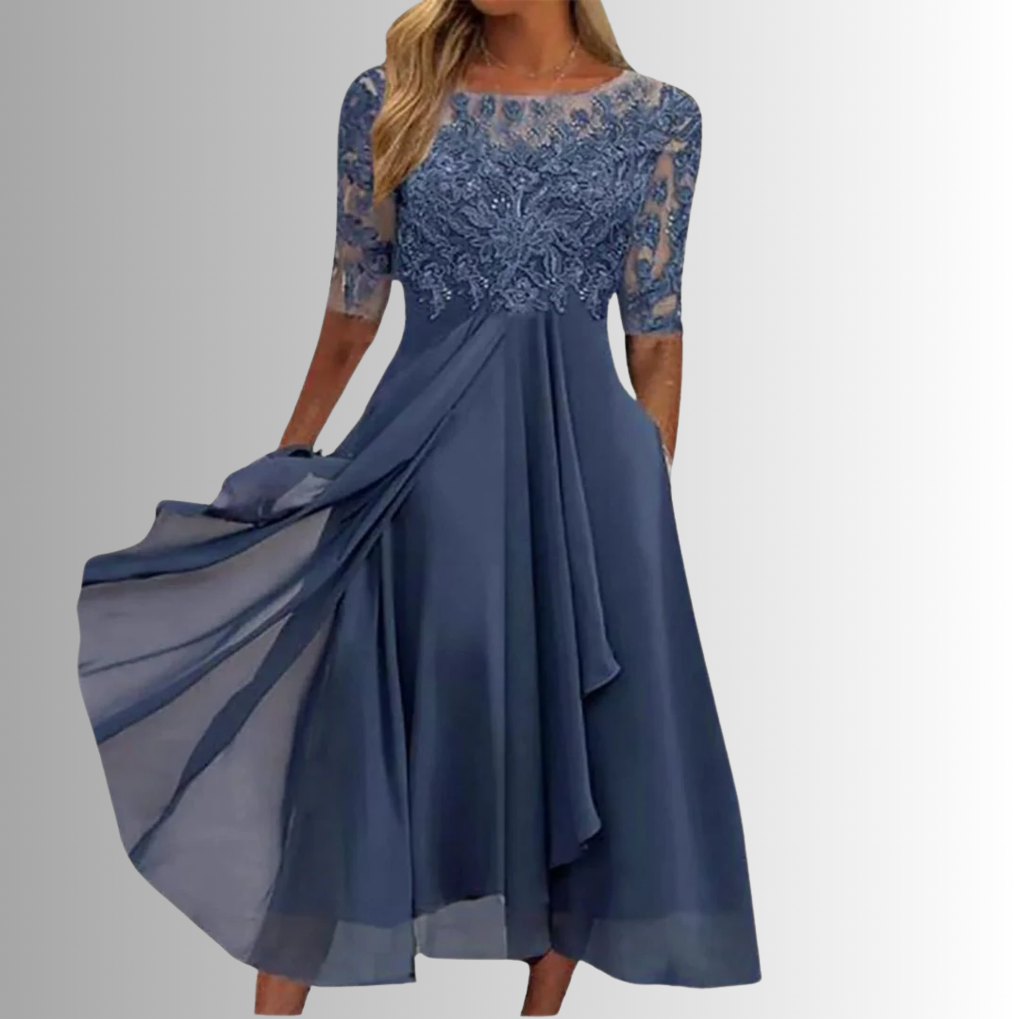 Frederica | Elegant Lace Dress