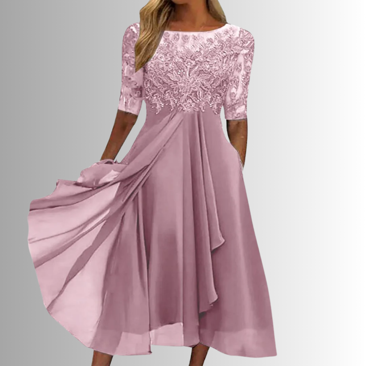 Frederica | Elegant Lace Dress