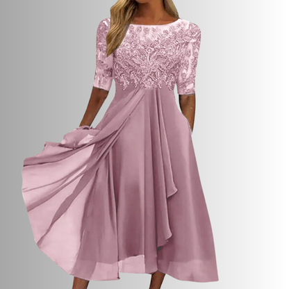 Frederica | Elegant Lace Dress
