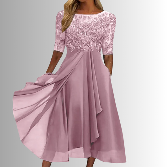 Frederica | Elegant Lace Dress