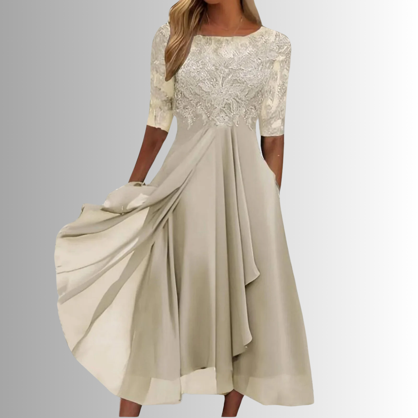 Frederica | Elegant Lace Dress