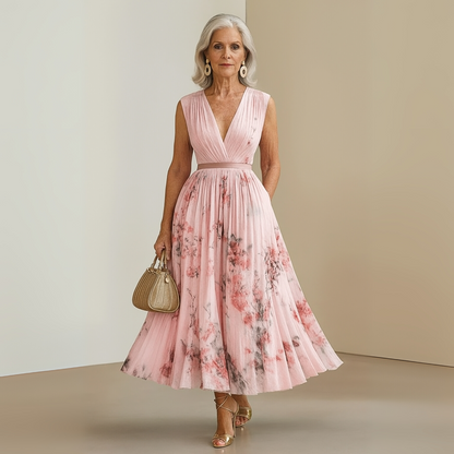 Solange | Flowy Sleeveless Summer Maxi Dress
