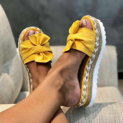 Ophelia | Women's Woven Wedge Sandals