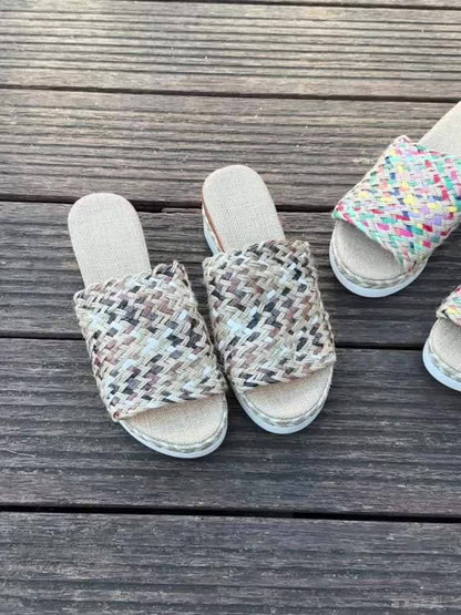 Ceinwen | Women's Woven Wedge Sandals