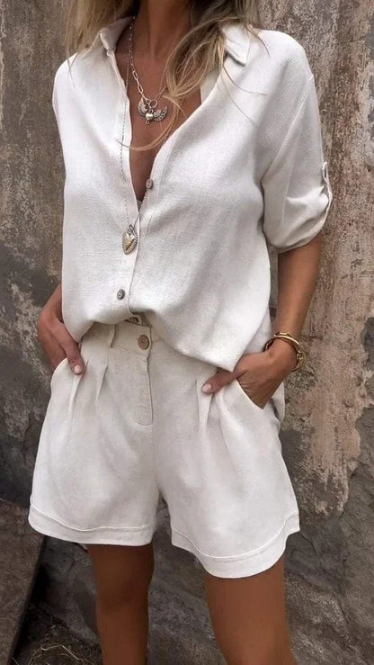 Jamie | Top & Shorts Lightweight Two-Piece Set