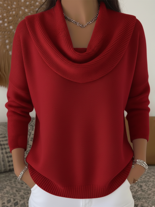 Daphne™ | Stylish Cowl Collar Sweater