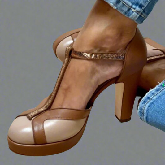 Charity | Elegant and Comfortable Heeled Sandals