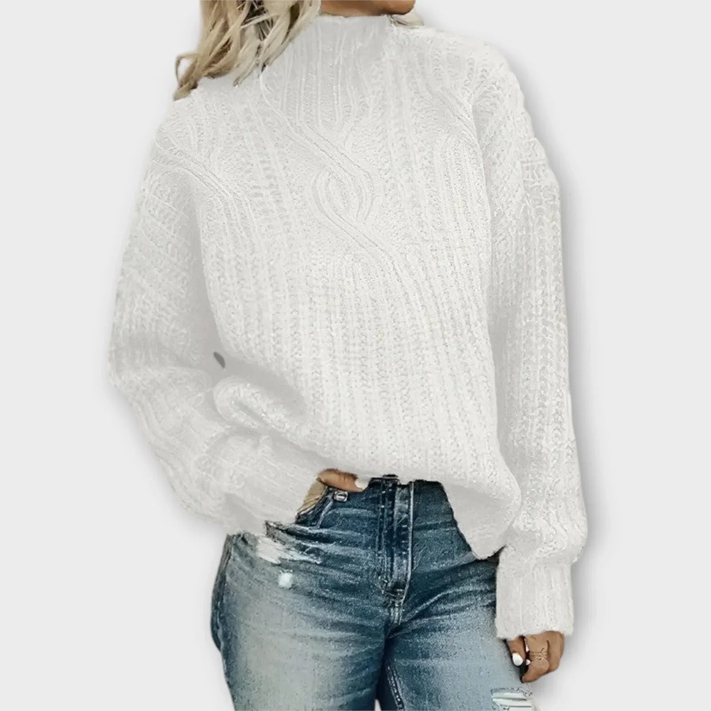 Bea™ | Modern High-Neck Sweater