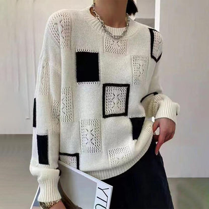 Virginie | Patchwork Sweater