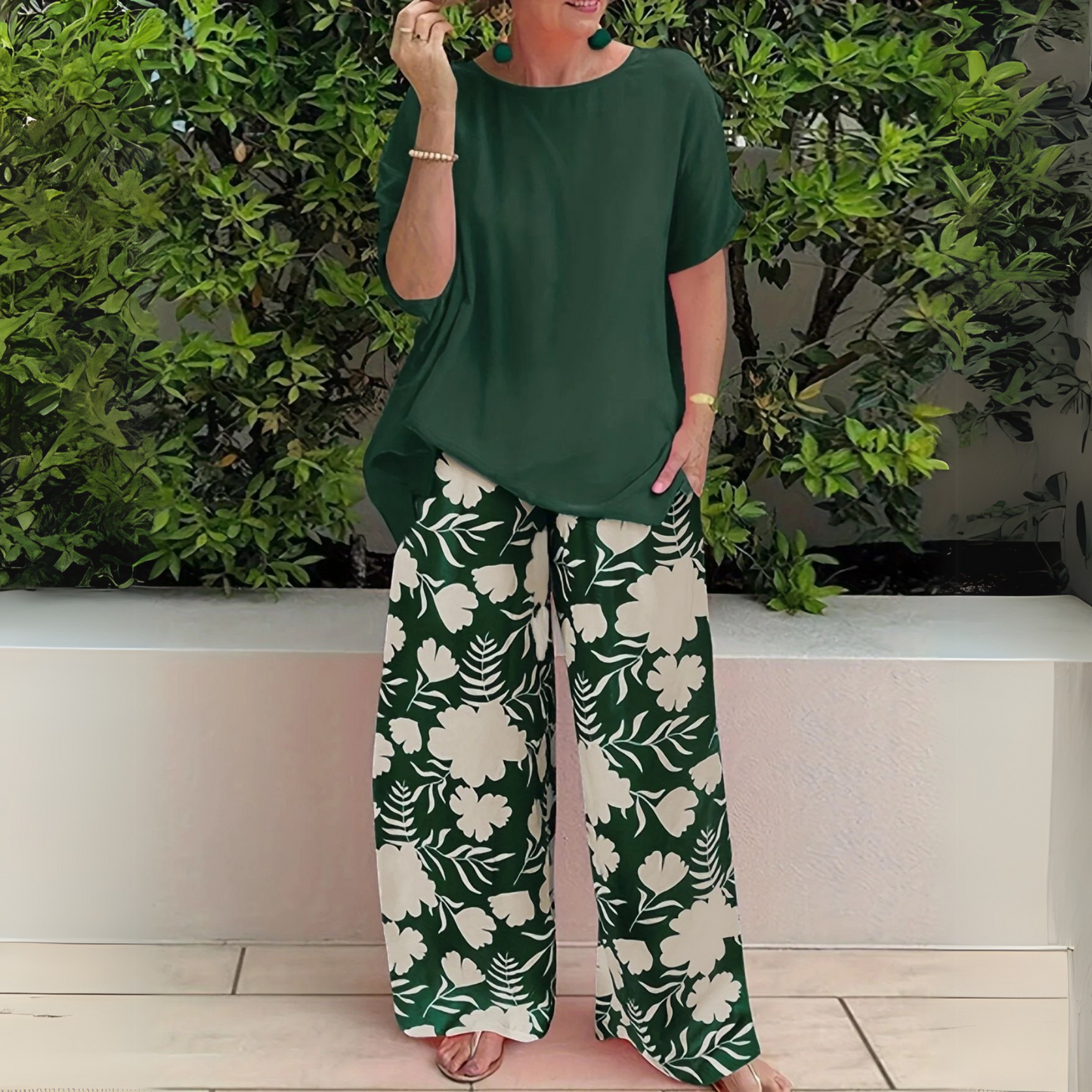 Nora | Women's Polished Two-Piece Set