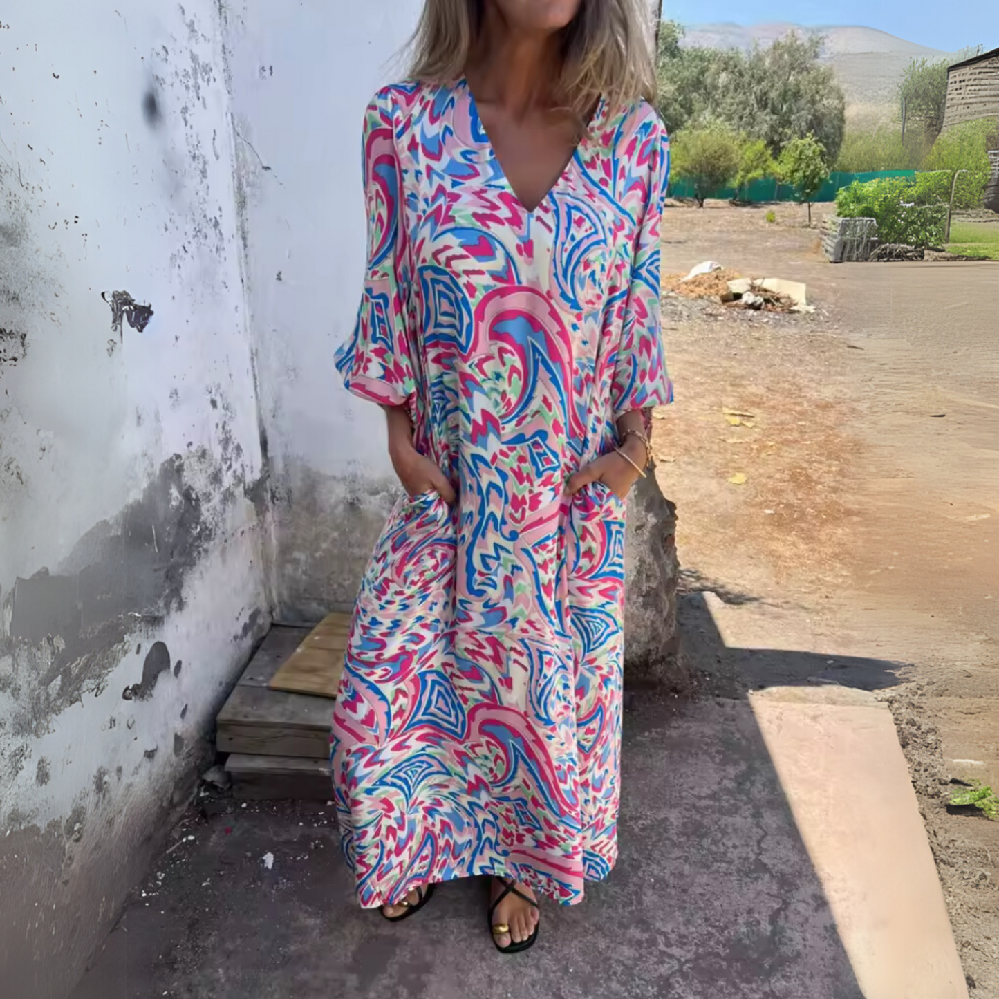 Claudia | Flowing Spring Dress