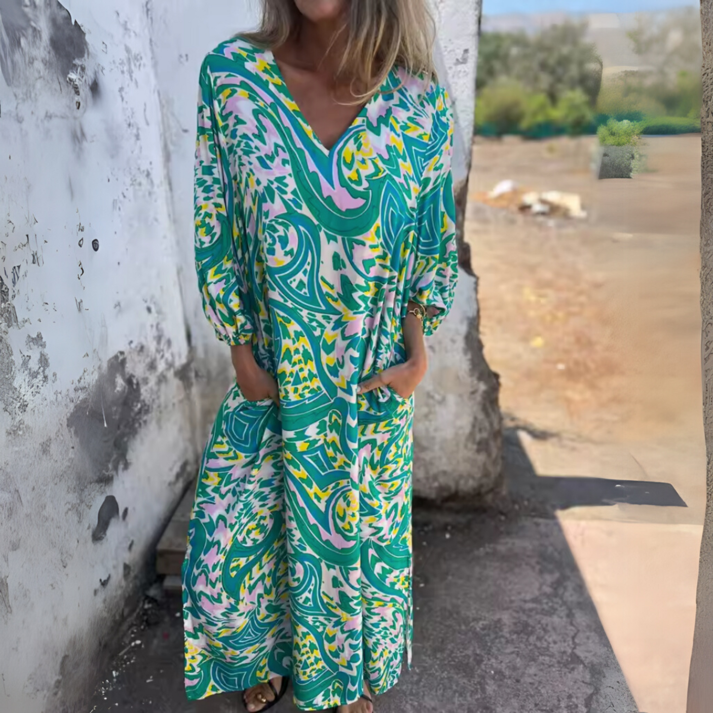 Claudia | Flowing Spring Dress