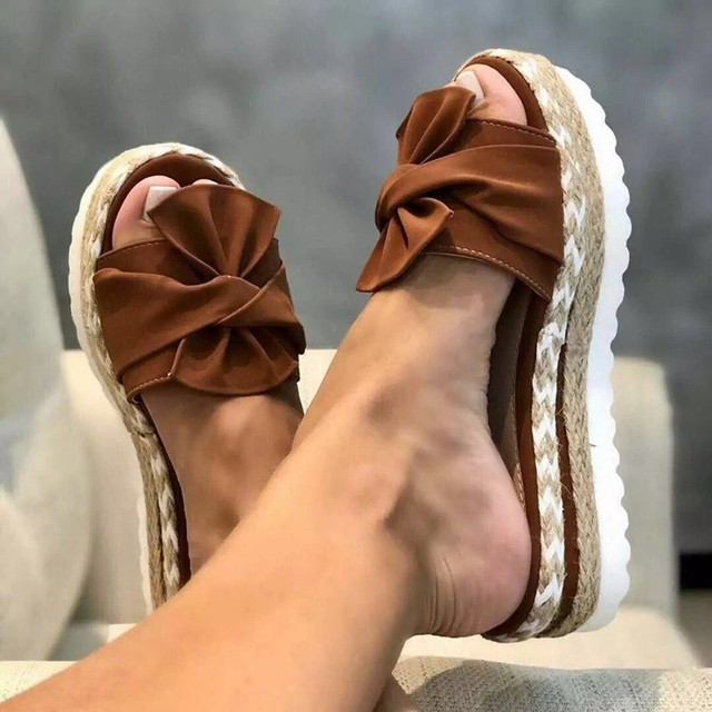 Ophelia | Women's Woven Wedge Sandals