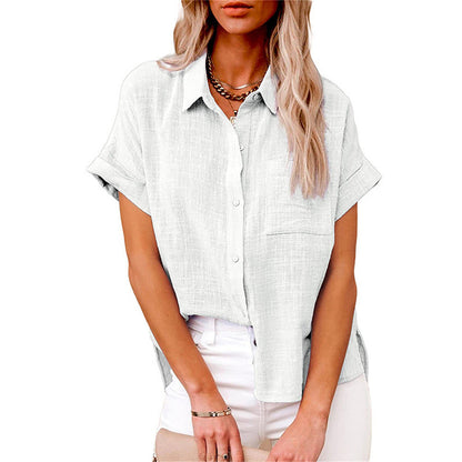 Olive | Lightweight Shirt with Front Pocket
