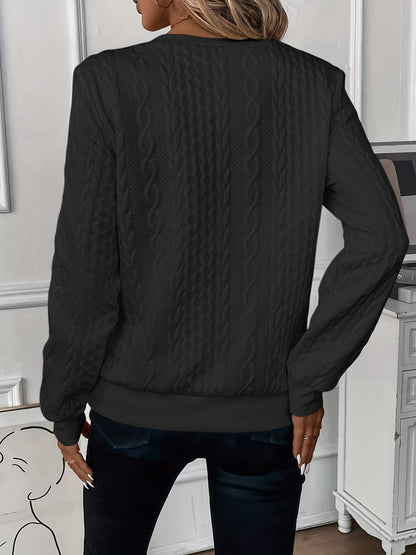 Nadine | Modern Zip-Up Sweater