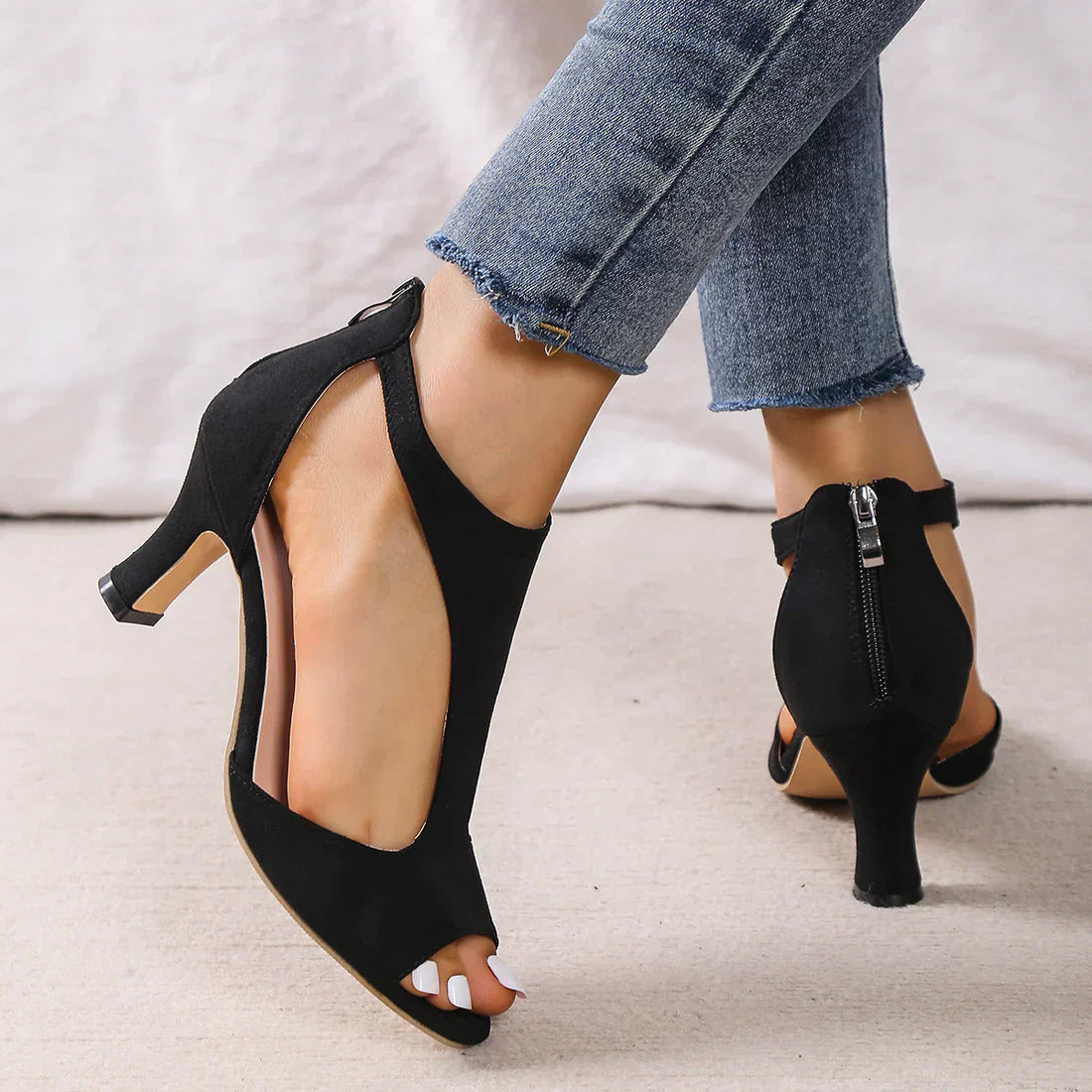 Elma | Women's Orthopedic Low Heel Sandals