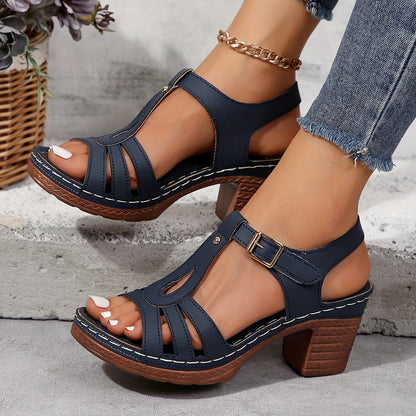 Olivia | Women's Cushioned Adjustable Buckle Sandals