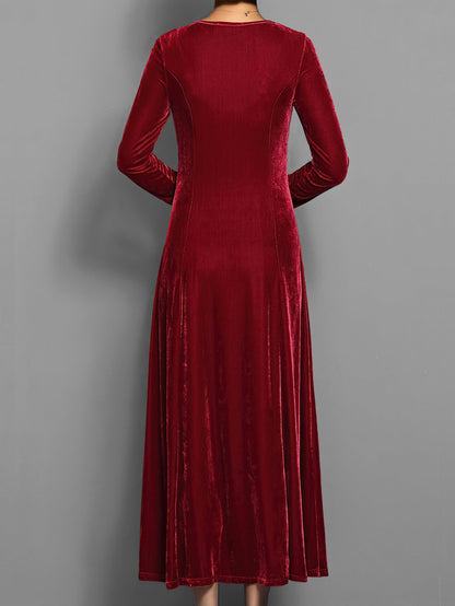Jacinda | Soft Velvet Dress