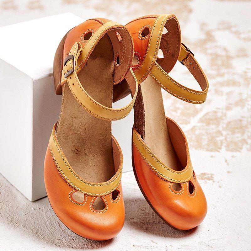 Ashlee | Women's Orthopedic Low Heel Flat Sandals