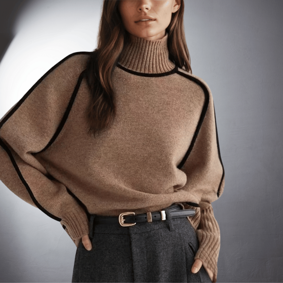 Mireille | Bio Turtleneck Sweater with Premium Comfort
