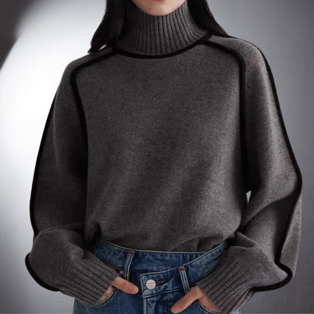 Mireille | Bio Turtleneck Sweater with Premium Comfort