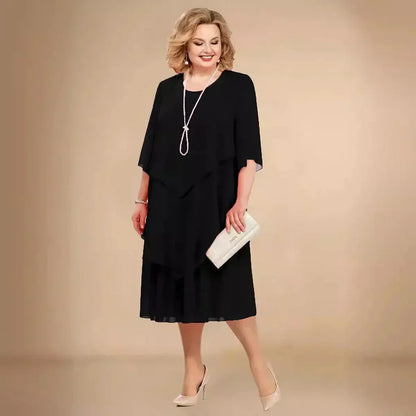 Seraphina | Elegant Chiffon Dress