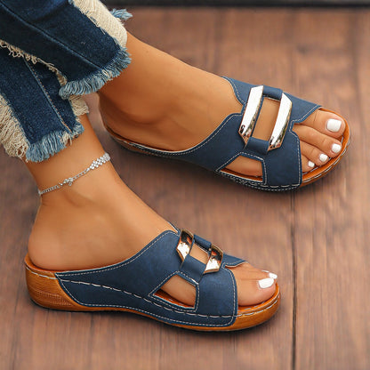 Kirsty | Women's Cushioned Adjustable Buckle Sandals