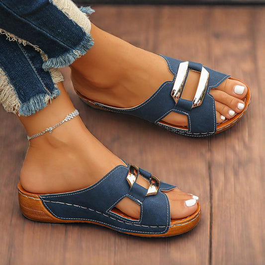 Kirsty | Women's Cushioned Adjustable Buckle Sandals