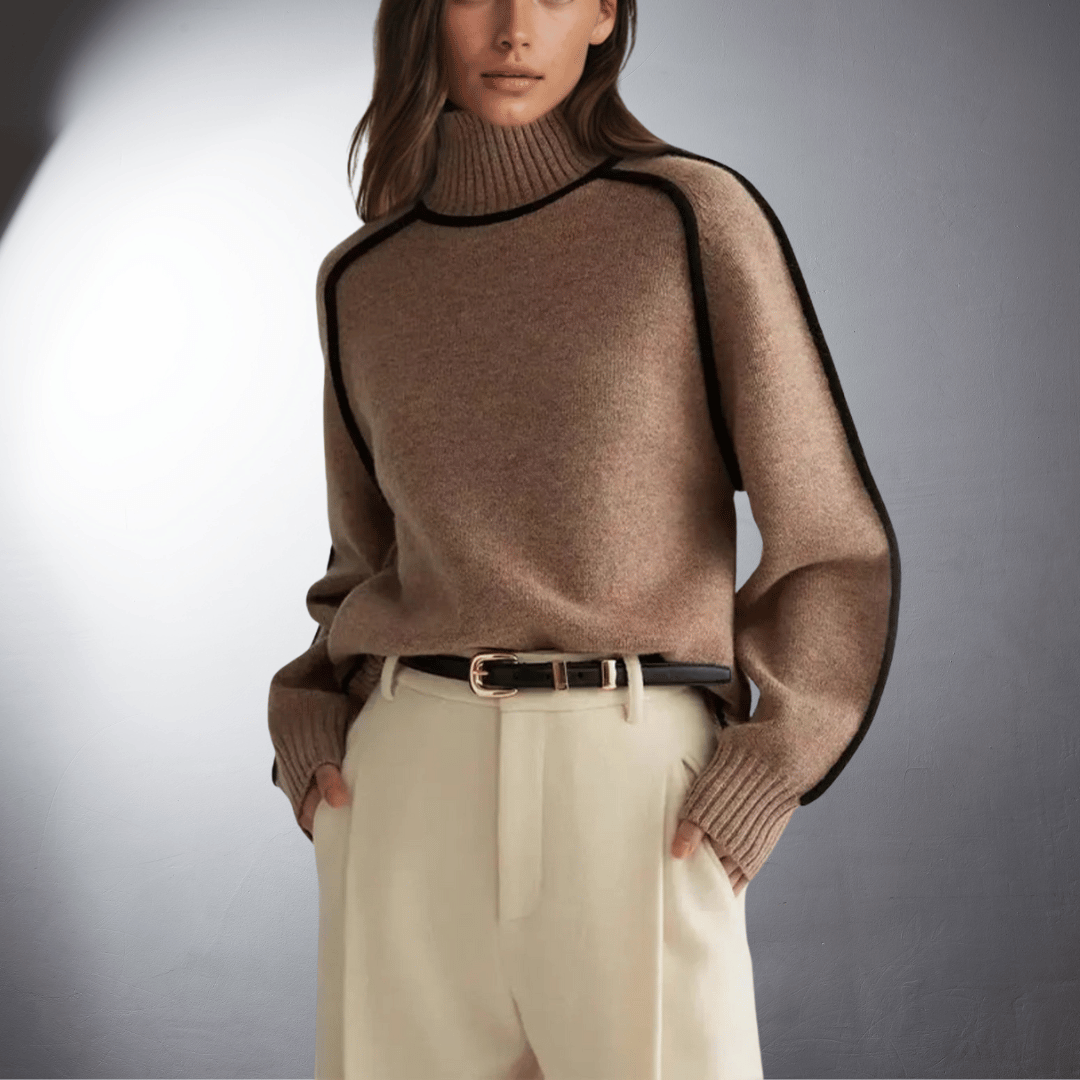 Mireille | Bio Turtleneck Sweater with Premium Comfort