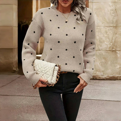 Violette | Cosy Dot Sweater