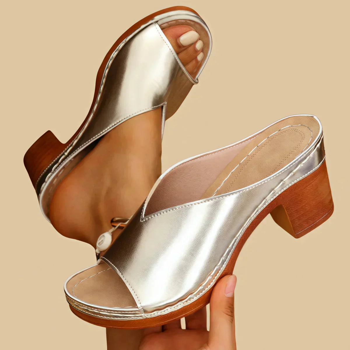 Ffion | Women's Orthopedic Flat Sandals