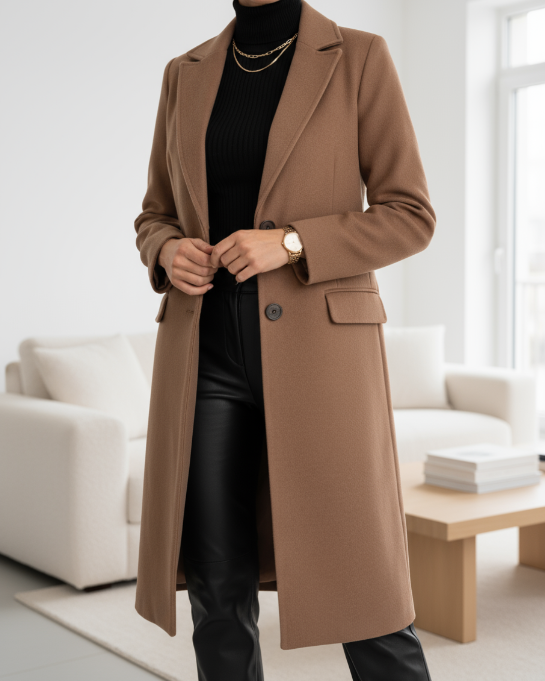 Beverley | Elegant Long Coat