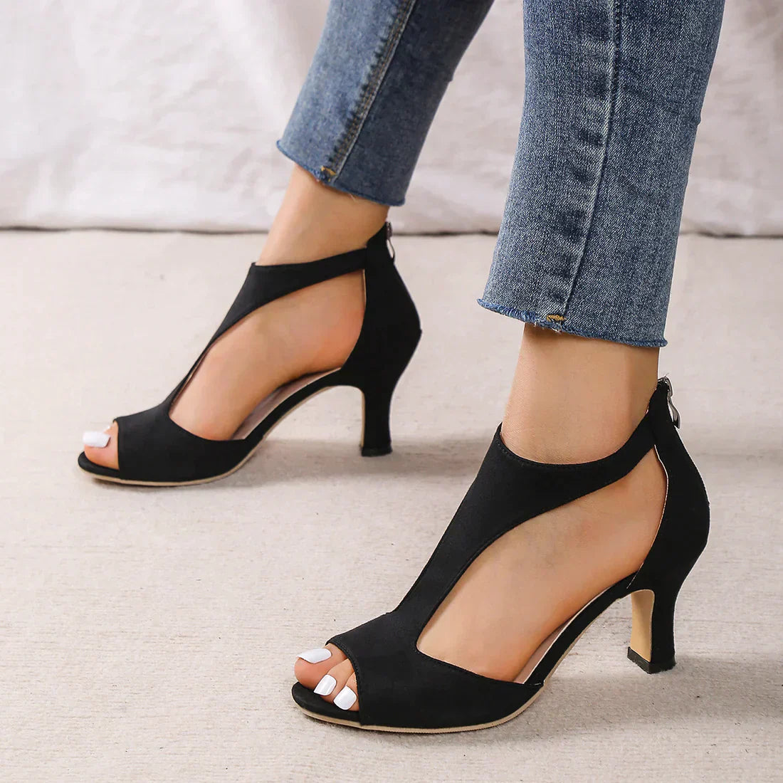 Elma | Women's Orthopedic Low Heel Sandals