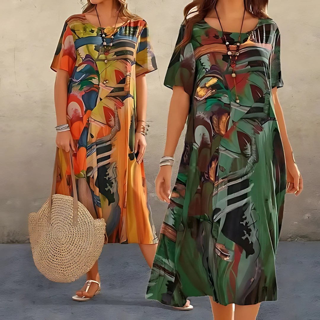 Jasmine | Elegant Floral Dress