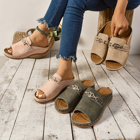 Zephyrine | Women's Flat Adjustable Sandals