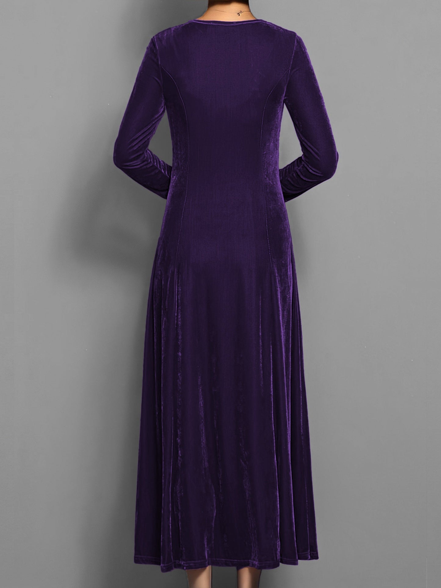 Jacinda | Soft Velvet Dress