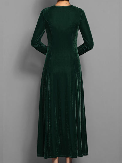Jacinda | Soft Velvet Dress