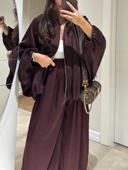 Maribel | Drawstring Pants & Jacket Casual Two-Piece Set