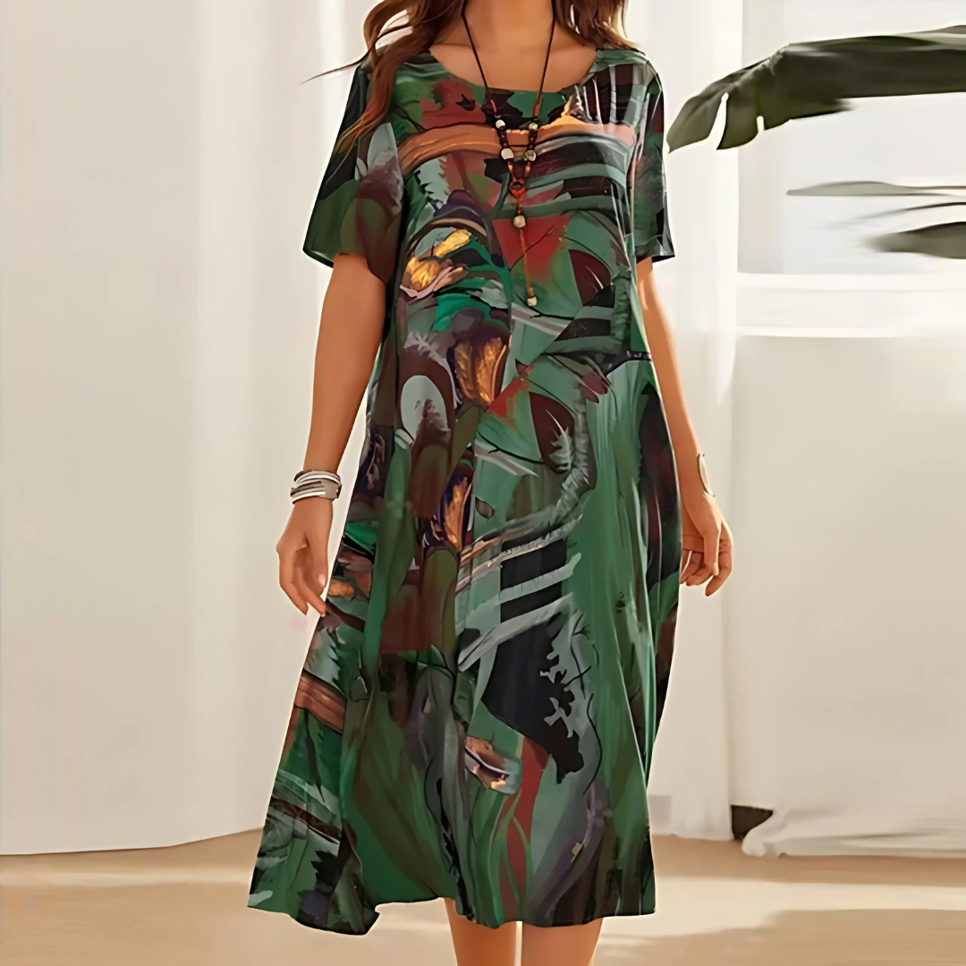 Jasmine | Elegant Floral Dress