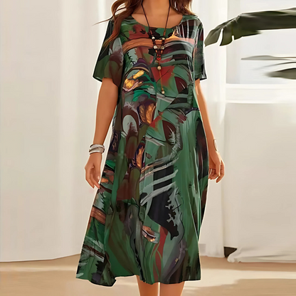 Jasmine | Elegant Floral Dress