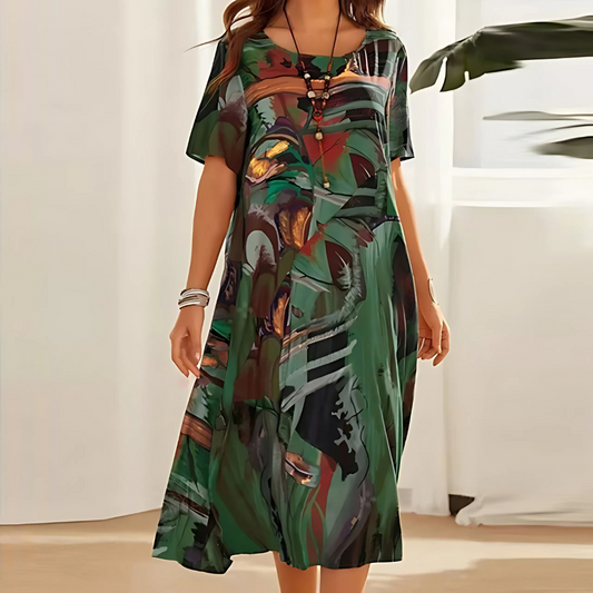 Jasmine | Elegant Floral Dress
