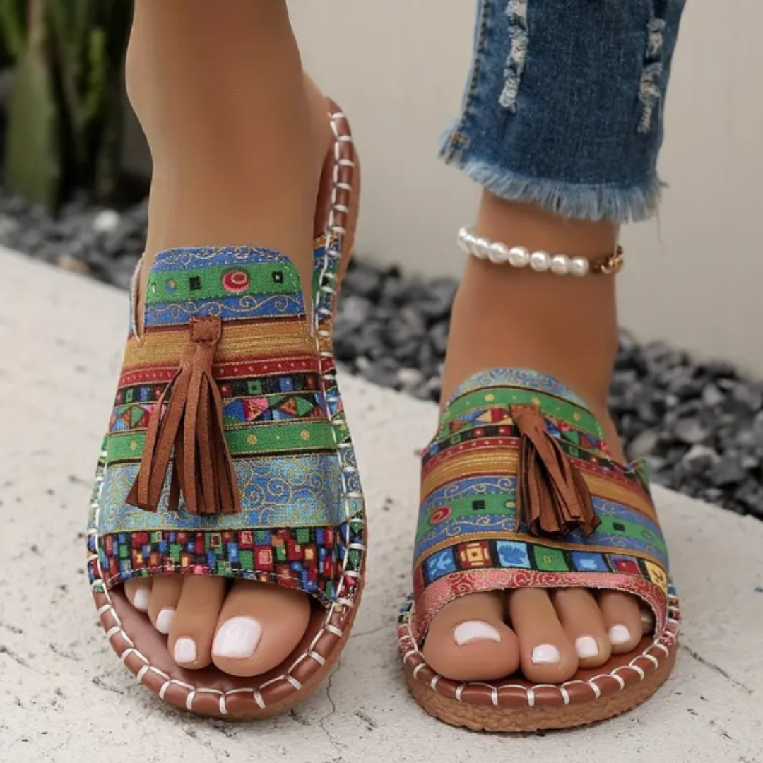 Bernadine | Comfortable Flat Sandals