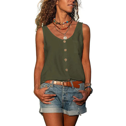 Zana | Everyday Sleeveless Top with Loose Fit