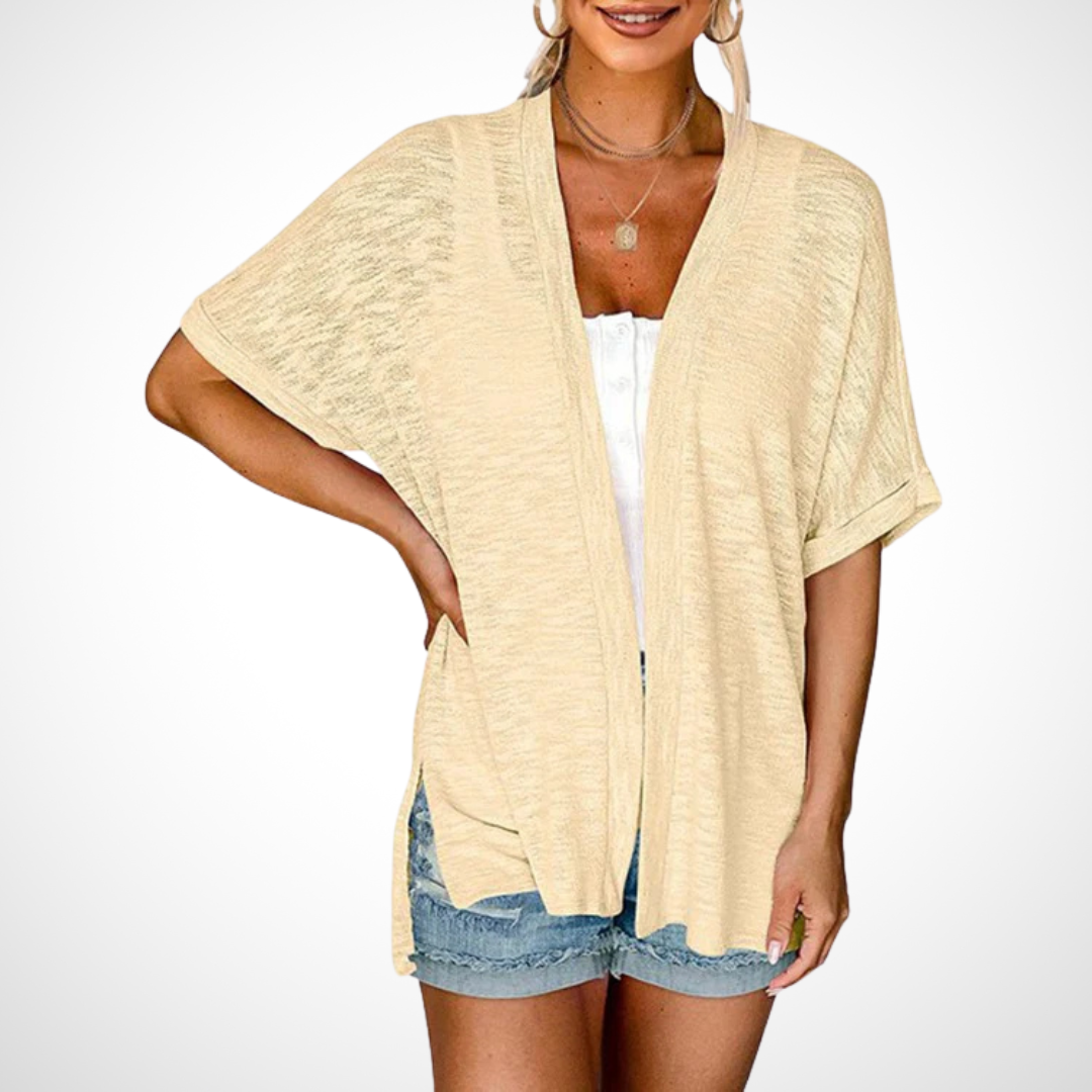 Honour | Stylish Flowy Short Sleeve Cardigan
