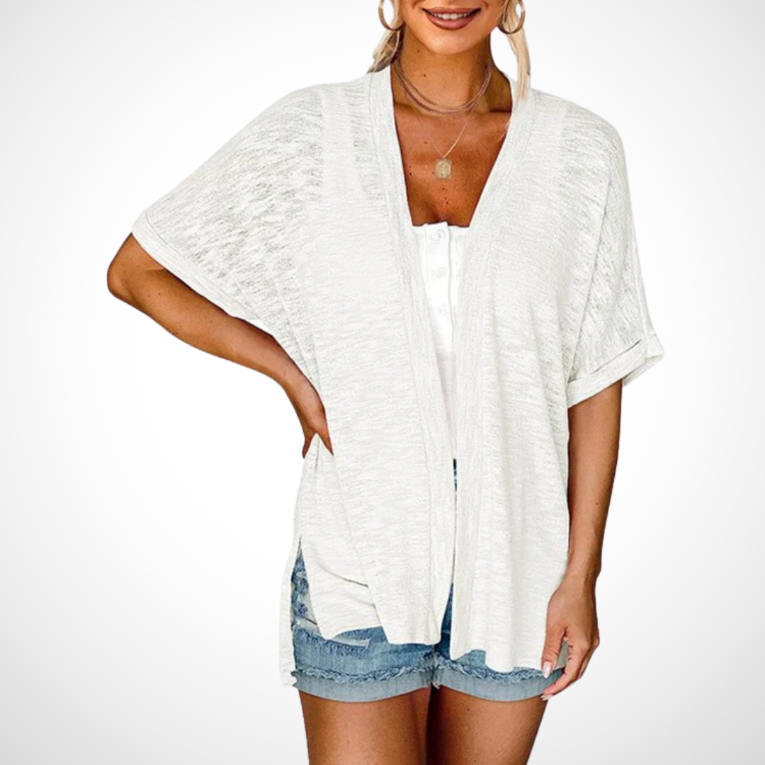 Honour | Stylish Flowy Short Sleeve Cardigan
